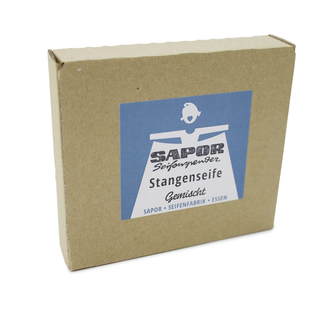 sapor kleine Öko Box 1 Trockenseifen gemischt - 10er Box