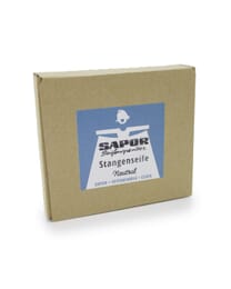 sapor Trockenseife - Bio neutral - Arztseife sensitiv - 80er Box - 100% biologisch abbaubar!