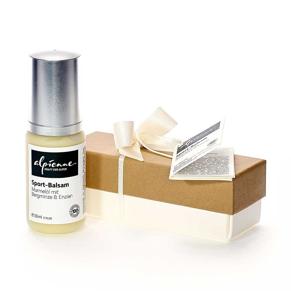 Sport-Balsam Murmelöl mit Bergminze & Enzian