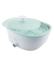 STEMPELERHITZER MIT EINSATZ für Stempelmassagen