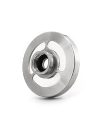 Alb Filter Visio Inspektionsdeckel für Element Gehäuse Edelstahl Natur