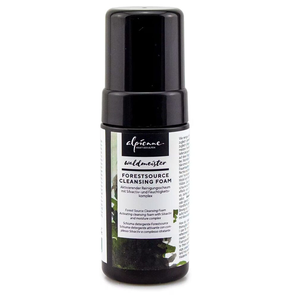 Alpienne Waldmeister Forestsource Cleansing Foam, 100ml - Natürlicher Reinigungsschaum für die Hautpflege
