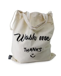 REUSEME Laundry Bag, Wash me gestickt für Hotels