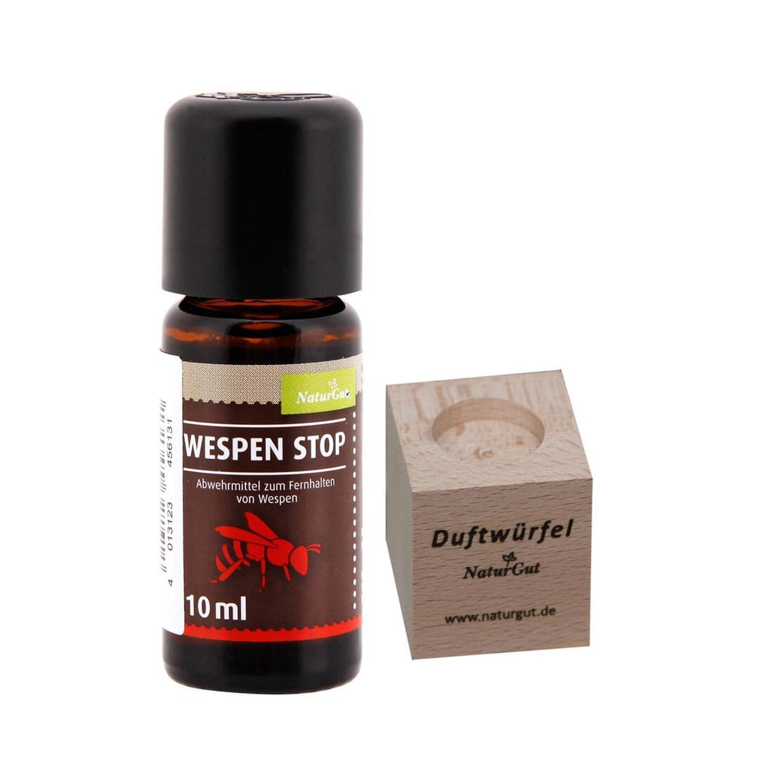 Wespen Stop Abwehr Wespenabwehr Abwehrmittel mit 10ml mit Duftwürfel