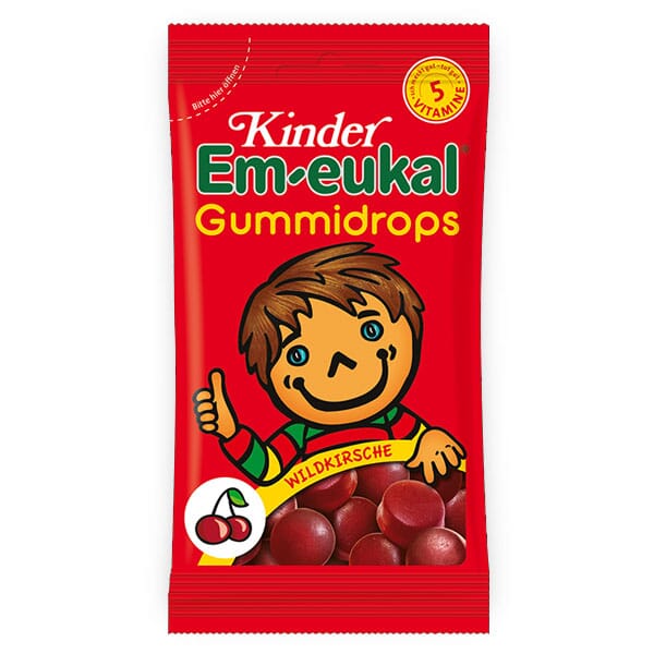 Dr. C. SOLDAN Kinder Em-eukal Gummidrops Widkirsche, 75g