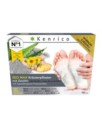 "ZEO MAX" Kräuterpflaster mit Zeolith, 10 Stk.