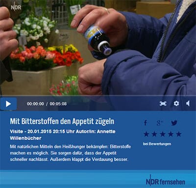 NDR - Visite - Bitterstoffe bremsen den Appetit